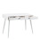 Neptun 3 Drawer Office Desk in White 3