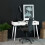 Neptun 3 Drawer Office Desk in White 4
