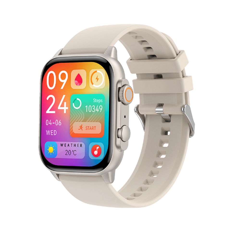 Chronus Chronus Smartwatch, 1.96" Bluetooth, Amoled Hd Screen, 410*502, Health Monitor, Silver 6976919918306
