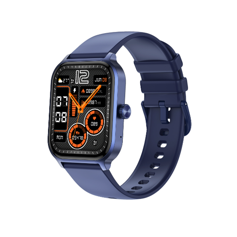Chronus Chronus Smartwatch, 1.93", Answer/Make Call, Ip68 Waterproof, 100+ Sport Modes, Heart Rate, Blue 6976919918269
