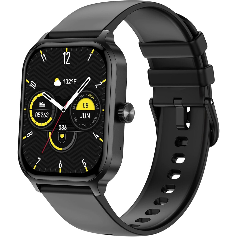 Chronus Chronus Smartwatch, 1.93", Answer/Make Call, Ip68 Waterproof, 100+ Sport Modes, Heart Rate, Black 6976919918245