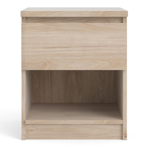 Naia Bedside 1 Drawer 1 Shelf in Jackson Hickory Oak 1