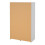 Line Wardrobe with 2 Sliding Doors and 4 Drawers, White 5