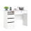 Function Plus Desk (3+1) handle free Drawer in White 5