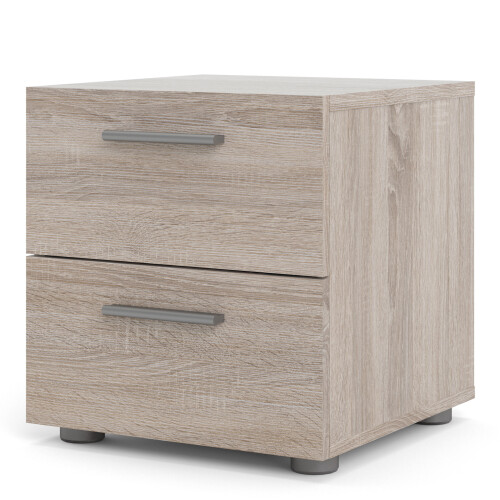 Pepe Bedside 2 Drawers in Truffle Oak 2