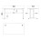 Prima Desk 150 cm in White with White legs 5