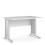 Prima Desk 120 cm in White with White legs 1