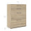 Prima Office Storage With 2 Drawers + 2 File Drawers In Oak 10