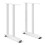 Prima Desk 120 cm in White with White legs 7