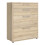 Prima Office Storage With 2 Drawers + 2 File Drawers In Oak 1