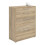 Prima Office Storage With 2 Drawers + 2 File Drawers In Oak 7