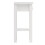 Barcelona Bedside Table with 1 Drawer in White 4