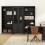 Barcelona Bookcase in Black 6