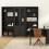 Madrid Bookcase in Black 5