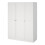 Brande Wardrobe with 3 Frame Doors in White 3
