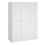 Brande Wardrobe with 3 Frame Doors in White 1