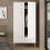 Cumbria Wardrobe with 2 Doors + 2 Drawers White 10