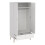 Cumbria Wardrobe with 2 Doors + 2 Drawers White 5