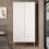 Cumbria Wardrobe with 2 Doors + 2 Drawers White 9