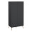 Cumbria Wardrobe with 2 Doors + 2 Drawers Dark Grey 1