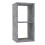 Mauro 1 Shelf Storage Unit in Concrete Grey 1