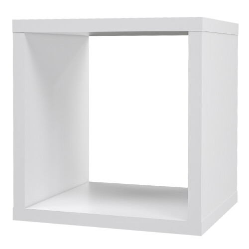 Mauro Singular Storage Unit in White High Gloss/White 2