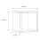 Mauro Singular Storage Unit in White High Gloss/White 9