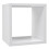 Mauro Singular Storage Unit in White High Gloss/White 1