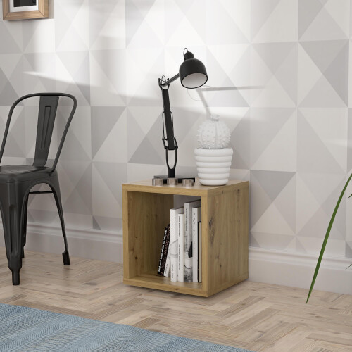 Mauro Singular Storage Unit in Artisan Oak 2