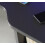 Tezaur Gaming Desk with Blue LED in Matt Black 5