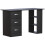 Home Discount (Black) Mason 3 Drawer Shelf Computer Desk PC Office Study 7