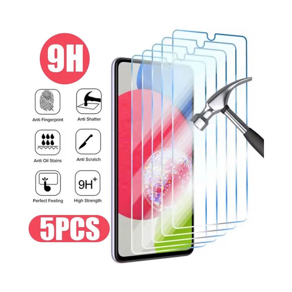 Photos - Protective film / glass  5pcs Tempered Glass for Samsung Screen Protector for Samsung(For A30, 5PCS Tempered Glass)