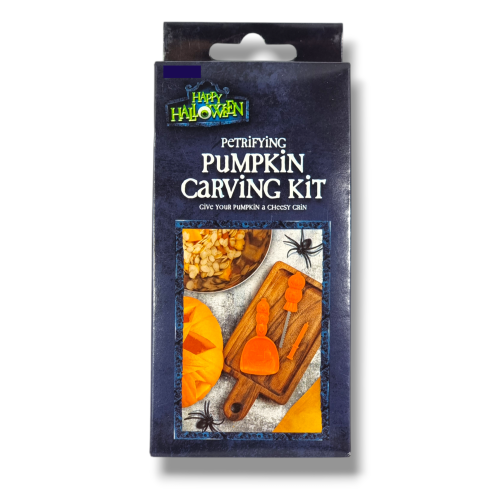 Pumpkin Carving Kit - Petrifying! 3pc Set - Halloween