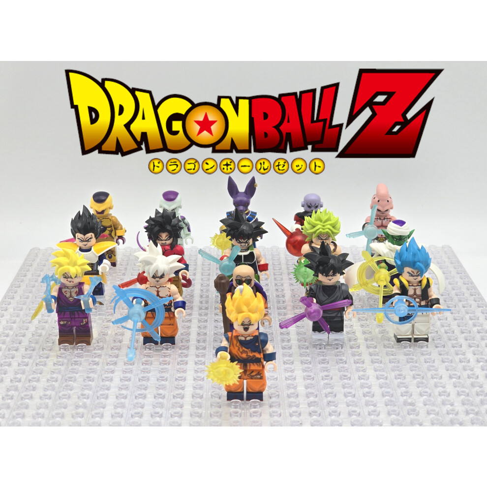 Dragonball Z Custom Minifigures Set 16pcs Set