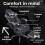 NEO Neo Massage Racing Computer Gaming Office Chair With Footrest 2
