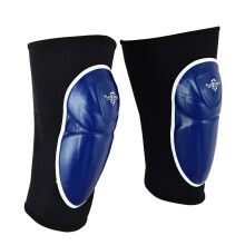 ( Large / X Large) MMA /Muay Thai Full Contact Sparring Knee pads - Black/Blue