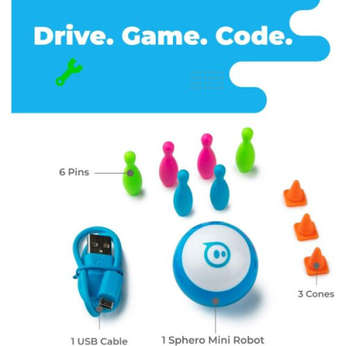 Orbotix Sphero Mini Robô azul 1