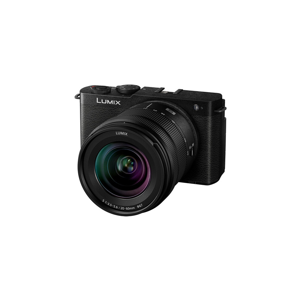 Panasonic Lumix S9 with S 20-60mm f/3.5-5.6 Lens (Jet Black)