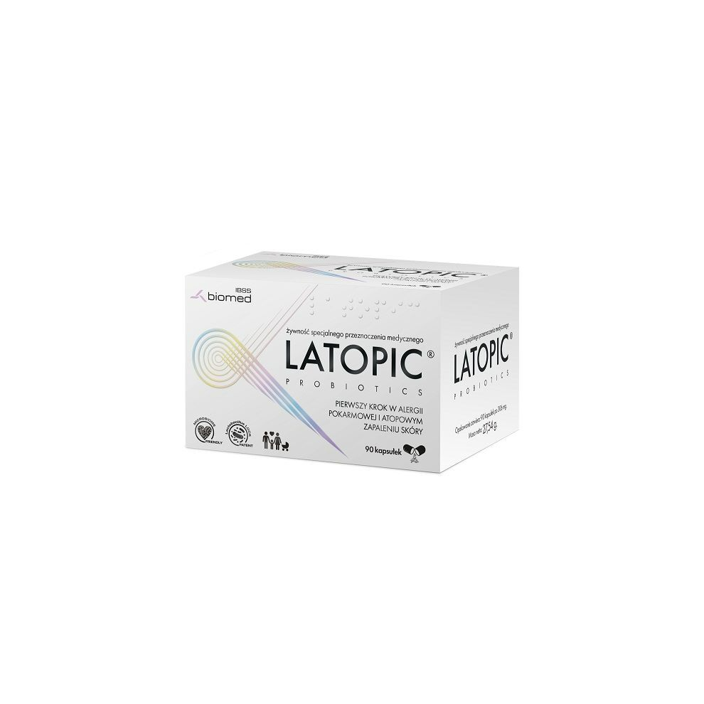 Latopic  for adults, children and infants from birth, 90 capsules