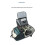 SLR Camera Bag Photography Backpack Blue 3