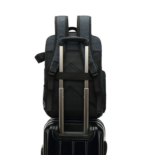 SLR Camera Bag Photography Backpack Blue 1