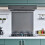 BELOFAY Brushed Stainless Steel Splashback 1