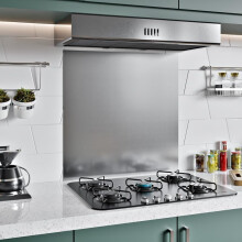 BELOFAY Brushed Stainless Steel Splashback