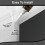 BELOFAY Black Brushed Stainless Steel Splashback 4