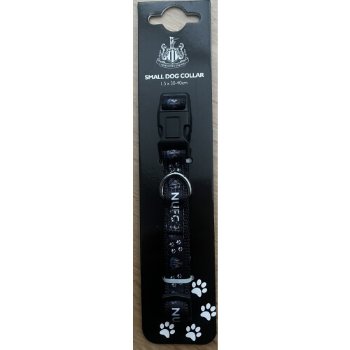 Castore Newcastle United Small Dog Collar 30-40cm in Black NUFC