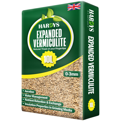 (10L) Vermiculite 0-3mm Graded Soil & Compost Amendment