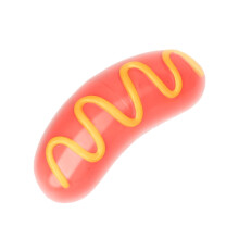 Dog Fake Sausage Chew Stimulating Squeaky Toy for Puppy Teething Cleaning Toy