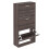 Vida Designs (Walnut) 3 Drawer Shoe Cabinet Pull Out Hallway Storage 7