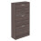 Vida Designs (Walnut) 3 Drawer Shoe Cabinet Pull Out Hallway Storage 8