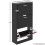 Vida Designs (Black) 3 Drawer Shoe Cabinet Pull Out Hallway Storage 3